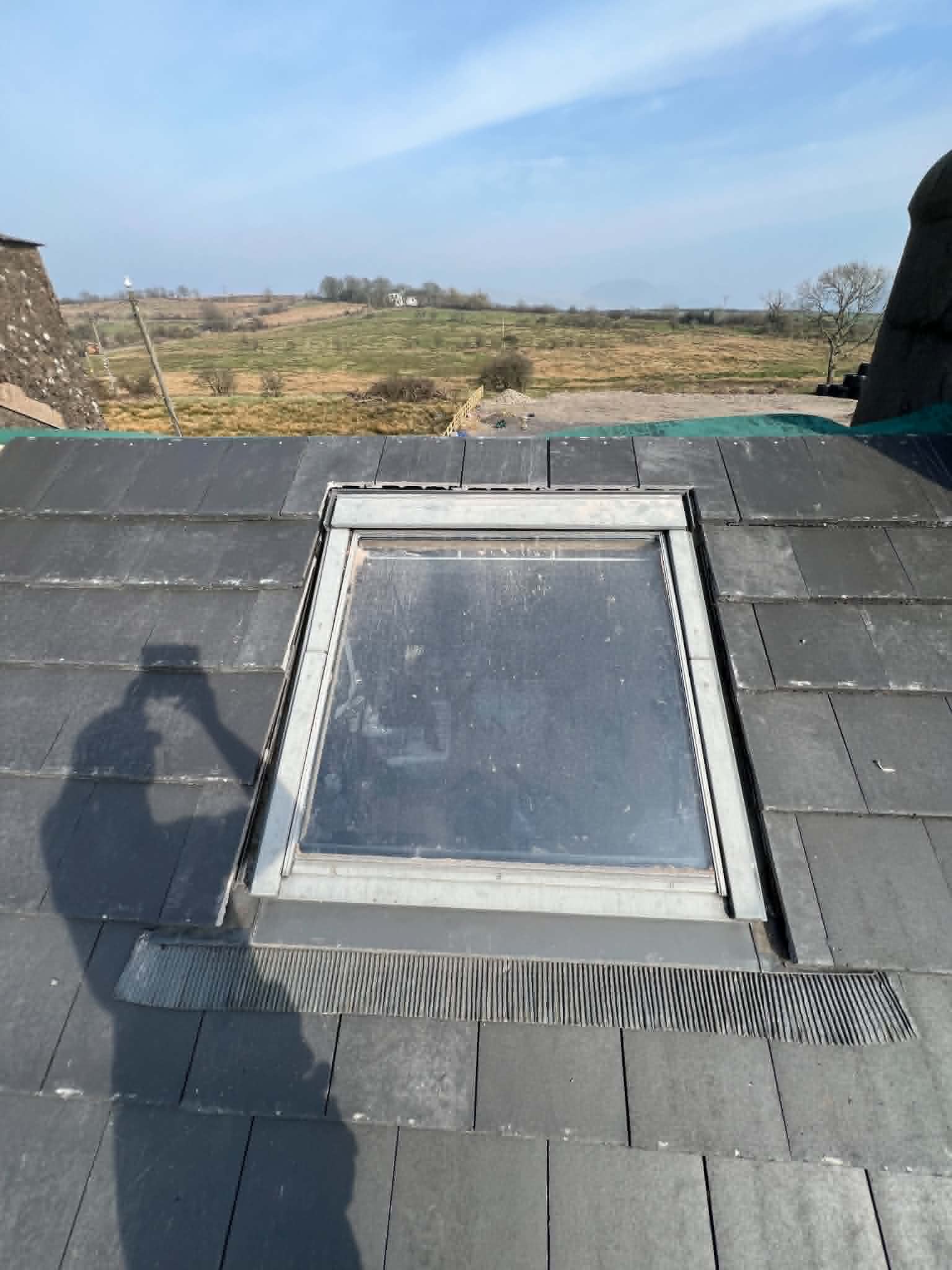 Roofing work