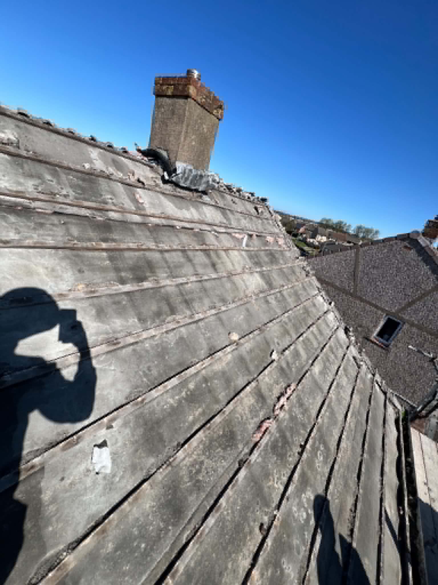 Roofing work