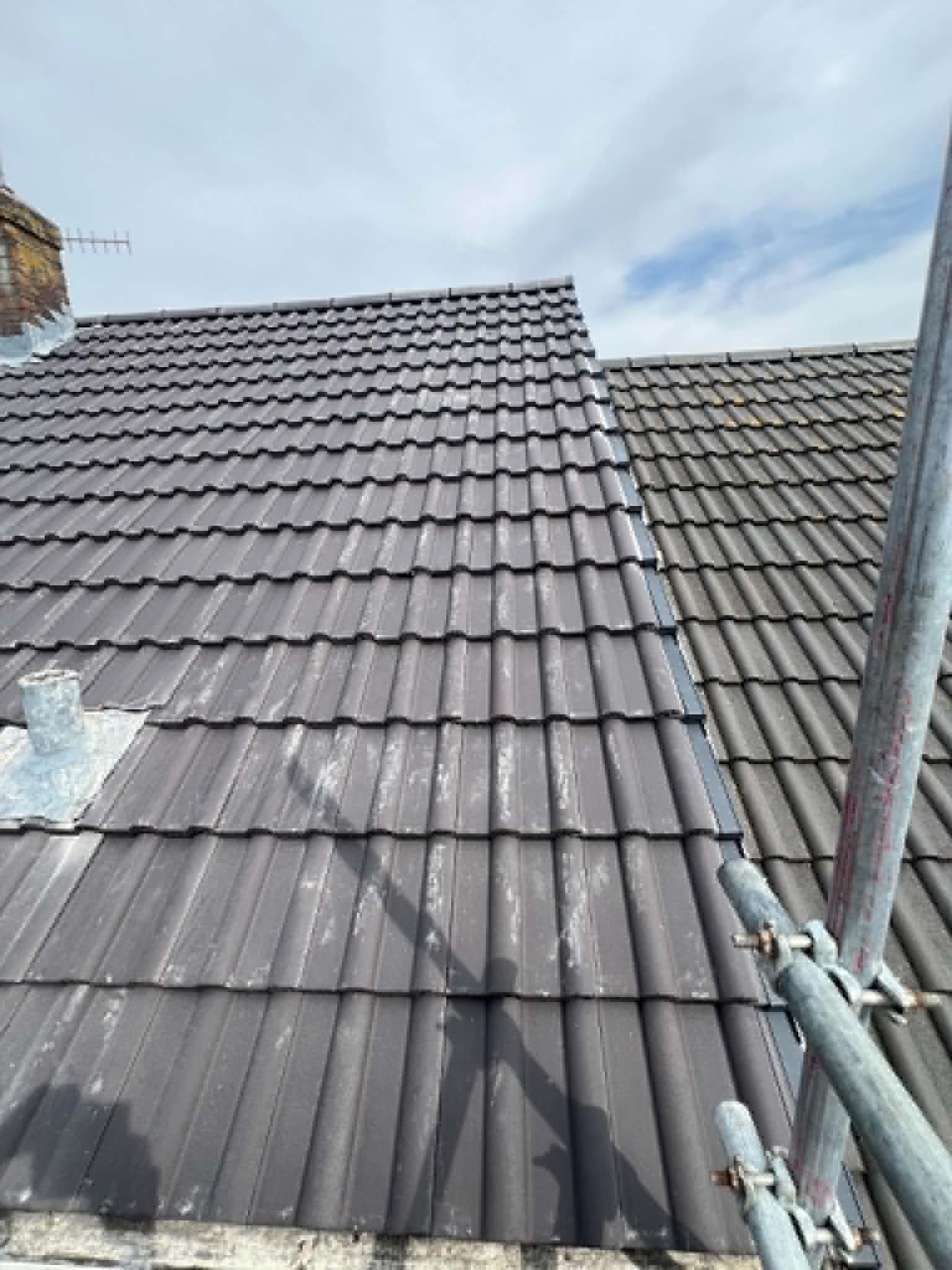 Roofing work